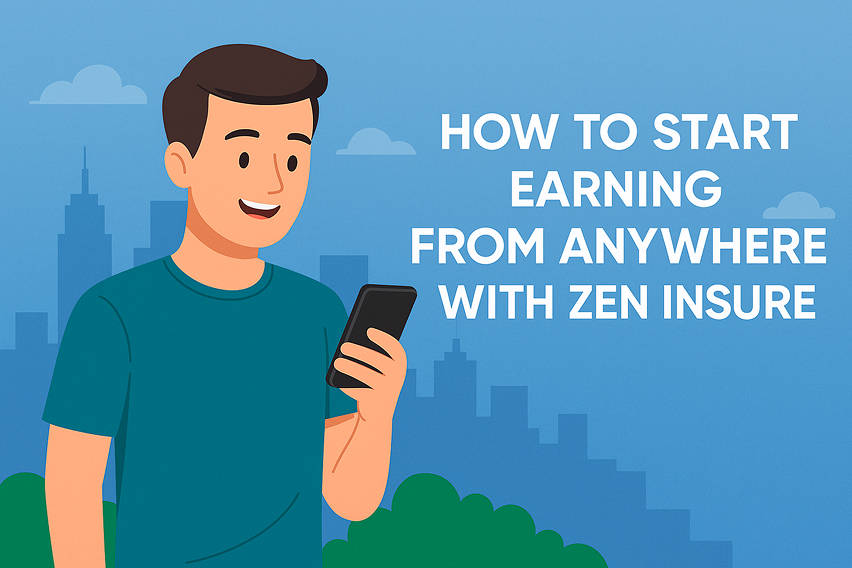 How to start earning from anywhere with Zen Insure