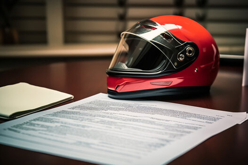How wearing proper motorcycle gear helps with insurance claims