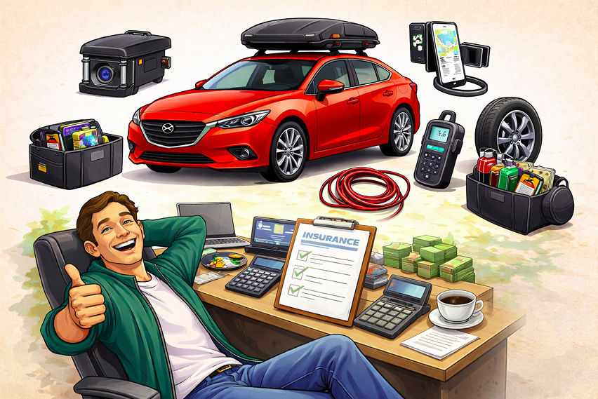 Invest in these car accessories today & thank yourself at insurance renewal