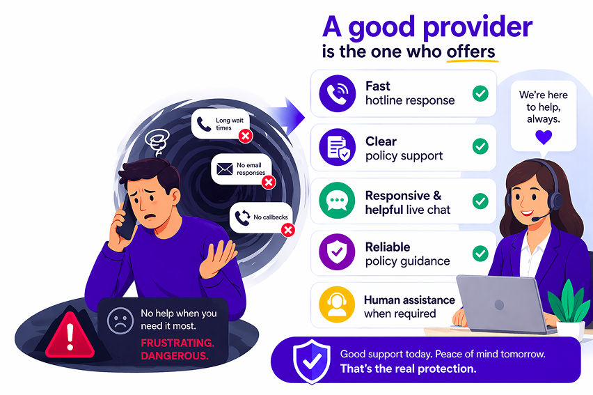 Car insurance provider customer service