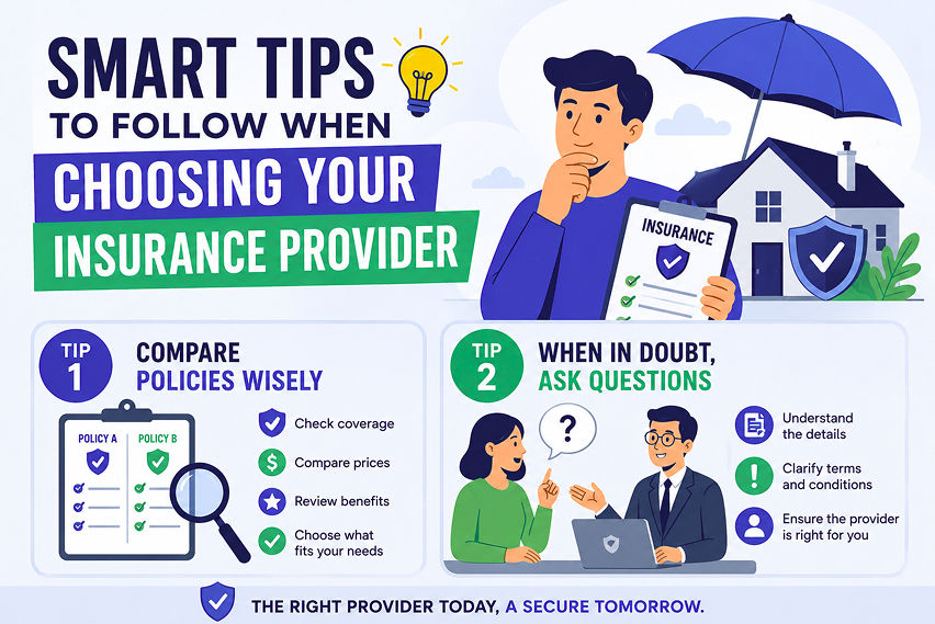 tips to choose insurance provider
