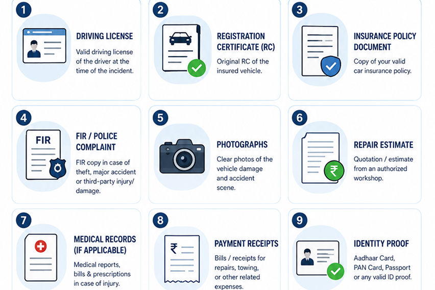 Claim documents