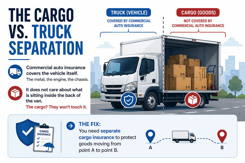 cargo vs. truck separation