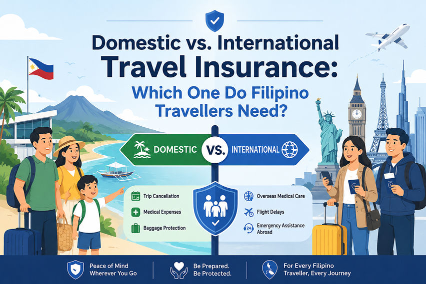 Domestic vs. International Travel Insurance: A complete guide for Filipino travelers