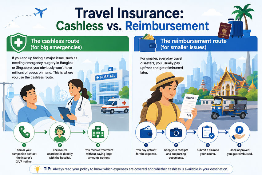 Travel Insurance: Cashless vs. Reimbursement
