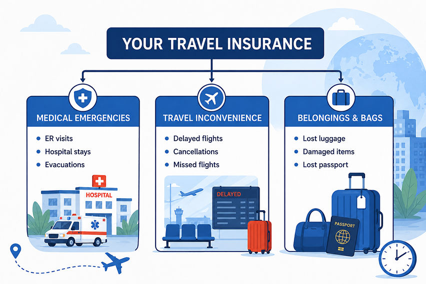 Travel insurance: What it actually cover