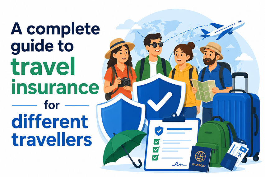 A complete guide to travel insurance for different travellers