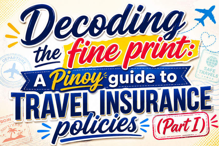 Decoding the fine print: A Pinoy guide to travel insurance policies (Part I)