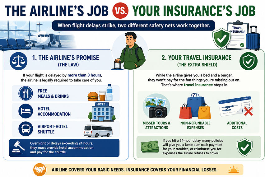 Flight delay & Travel insurance