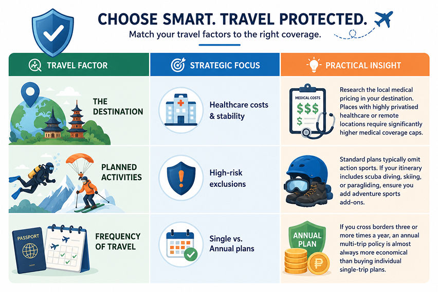 How to choose the perfect travel insurance policy