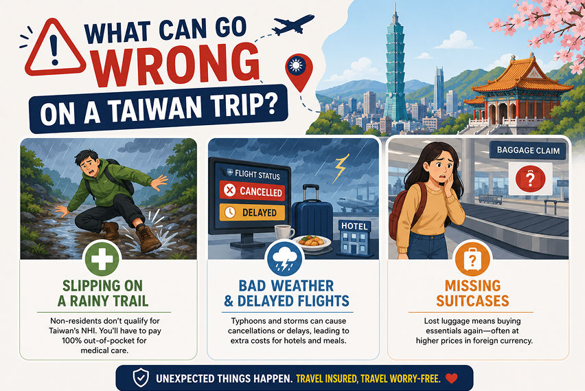 What can go wrong on a Taiwan trip