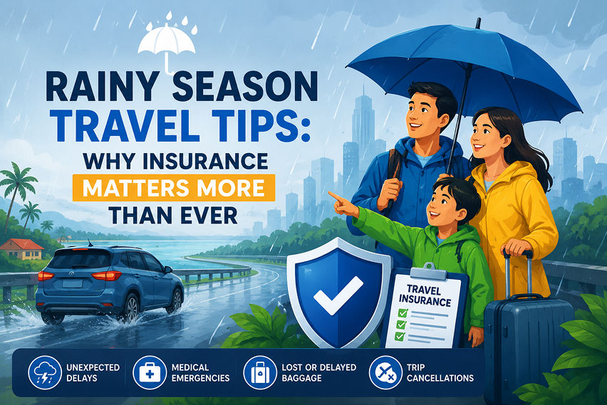 Rainy season travel tips: Why insurance matters more than ever