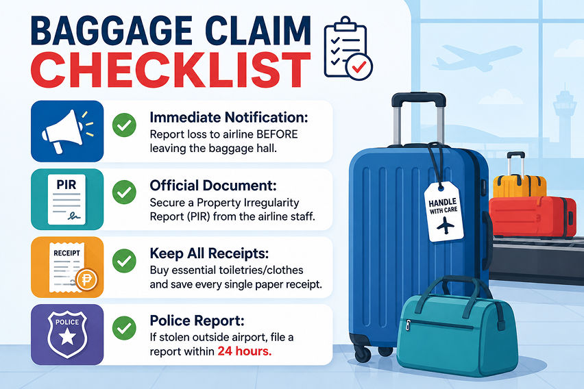 Baggage loss, damage, and delay protection