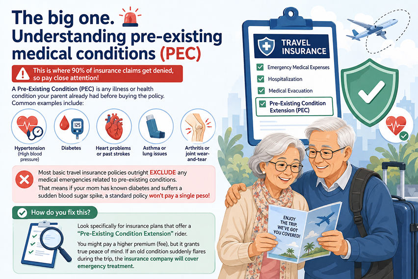 pre-existing medical conditions (PEC)