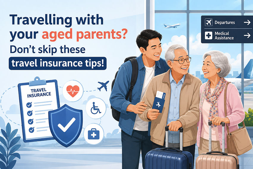Travelling with your aged parents? Don’t skip these travel insurance tips!