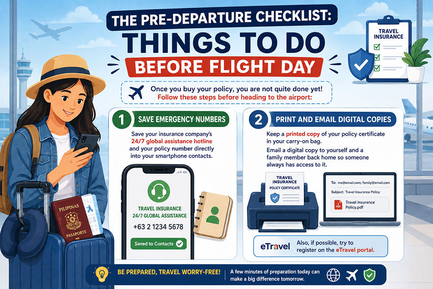Travel insurance checklist for first-time Filipino travellers