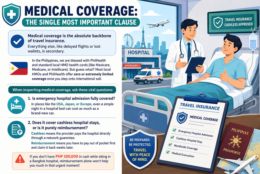 Comparing travel insurance policies