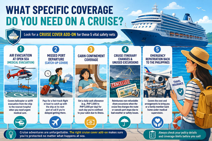Travel insurance for cruises