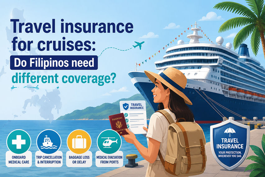 Travel insurance for cruises: Do Filipinos need different coverage?