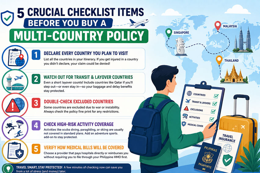 checklist to buy a multi-country policy