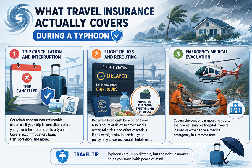 travel insurance and typhoon
