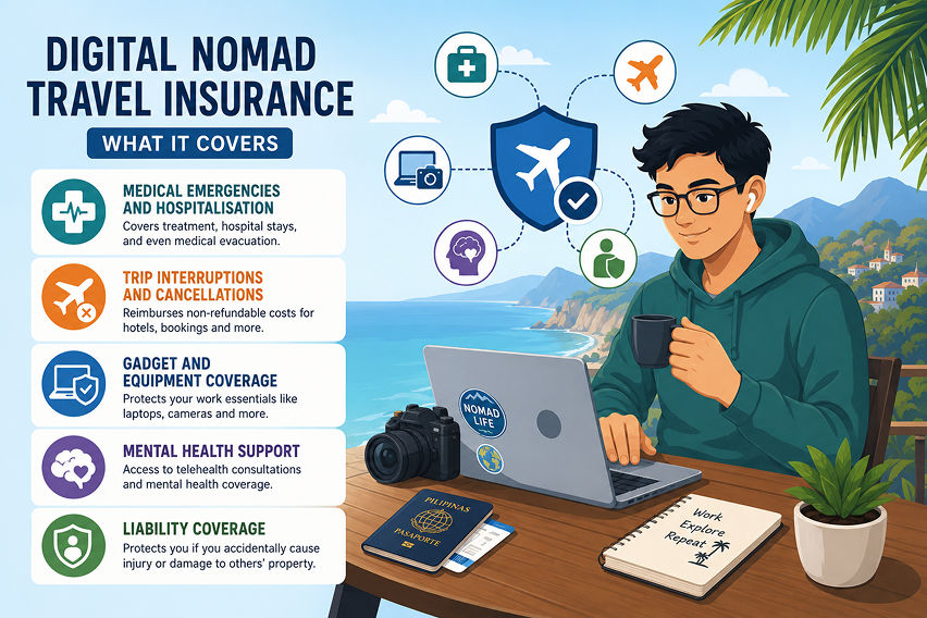 Digital nomad travel insurance