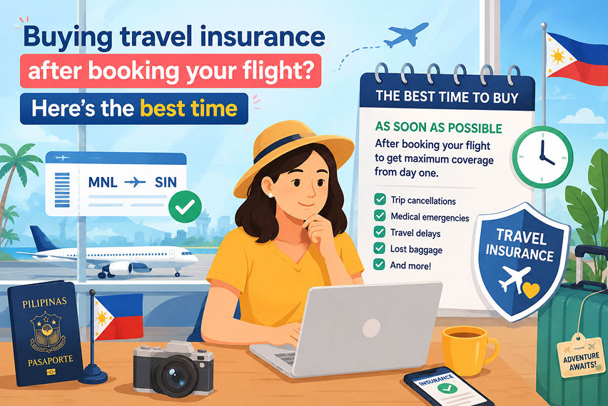 Buying travel insurance after booking your flight? Here's the best time